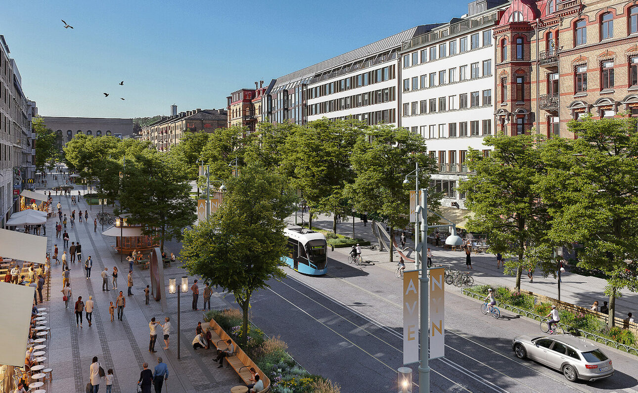Upprustningen av Avenyn